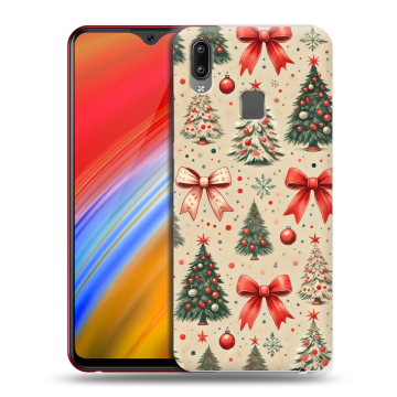 Пластиковый чехол на Vivo Y91i с принтом Новый год