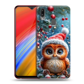 Пластиковый чехол на Vivo Y91i с принтом Новый год