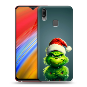 Пластиковый чехол на Vivo Y91i с принтом Новый год