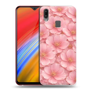 Пластиковый чехол на Vivo Y91i с принтом женский