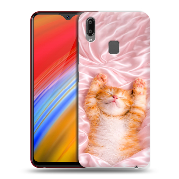 Пластиковый чехол на Vivo Y91i с принтом женский Пластиковый чехол на Vivo Y91i с принтом женский