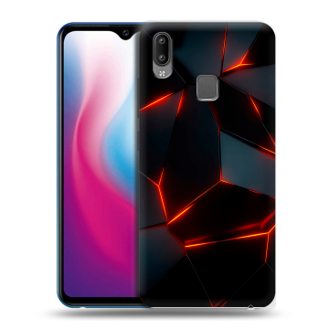 Пластиковый чехол на Vivo Y93 с принтом Яркие абстракции Пластиковый чехол на Vivo Y93 с принтом Яркие абстракции