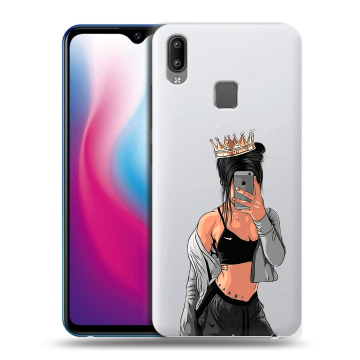 Пластиковый чехол на Vivo Y93 с принтом Женские принты Пластиковый чехол на Vivo Y93 с принтом Женские принты