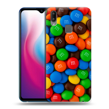 Пластиковый чехол на Vivo Y93 с принтом Конфеты