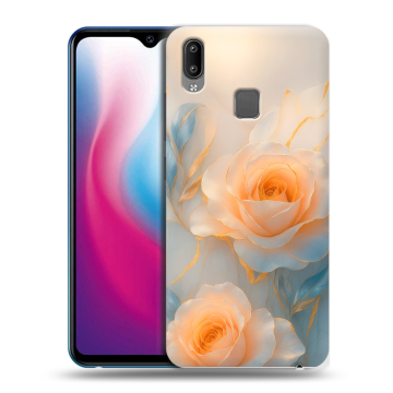 Пластиковый чехол на Vivo Y93 с принтом Женский Пластиковый чехол на Vivo Y93 с принтом Женский