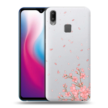 Пластиковый чехол на Vivo Y93 с принтом Ветка сакуры