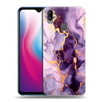 Пластиковый чехол на Vivo Y93 с принтом Мрамор