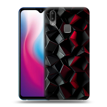 Пластиковый чехол на Vivo Y93 с принтом Абстракция
