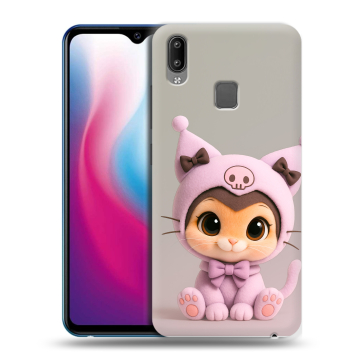 Пластиковый чехол на Vivo Y93 с принтом Куроми Kuromi 