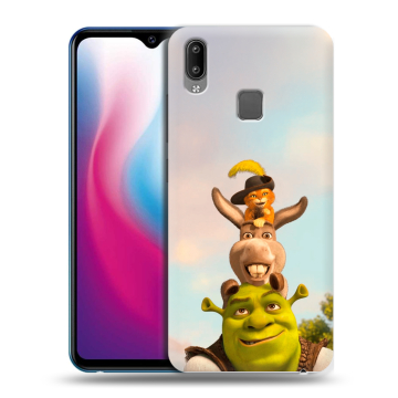 Пластиковый чехол на Vivo Y93 с принтом Шрек Shrek Пластиковый чехол на Vivo Y93 с принтом Шрек Shrek