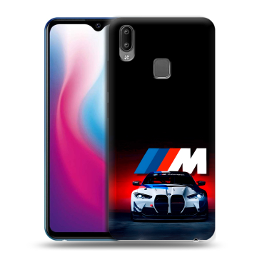 Пластиковый чехол на Vivo Y93 с принтом БМВ BMW Пластиковый чехол на Vivo Y93 с принтом БМВ BMW