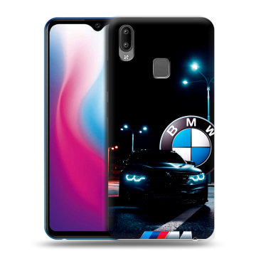 Пластиковый чехол на Vivo Y93 с принтом БМВ BMW Пластиковый чехол на Vivo Y93 с принтом БМВ BMW