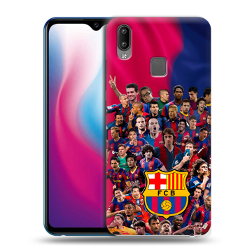 Пластиковый чехол на Vivo Y93 с принтом Барселона Barcelona Пластиковый чехол на Vivo Y93 с принтом Барселона Barcelona
