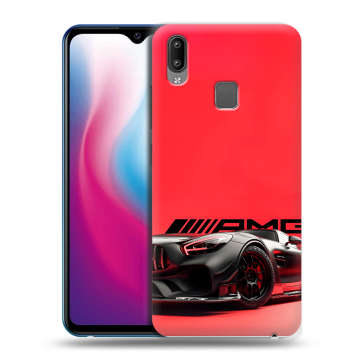 Пластиковый чехол на Vivo Y93 с принтом Мерседес Mercedes AMG Пластиковый чехол на Vivo Y93 с принтом Мерседес Mercedes AMG