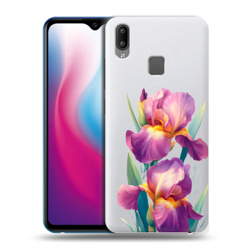 Пластиковый чехол на Vivo Y93 с принтом Цветы орхидеи Пластиковый чехол на Vivo Y93 с принтом Цветы орхидеи