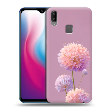 Пластиковый чехол на Vivo Y93 с принтом Цветы Пластиковый чехол на Vivo Y93 с принтом Цветы
