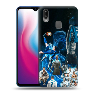 Пластиковый чехол на Vivo Y93 с принтом Реал Роналдо Пластиковый чехол на Vivo Y93 с принтом Реал Роналдо