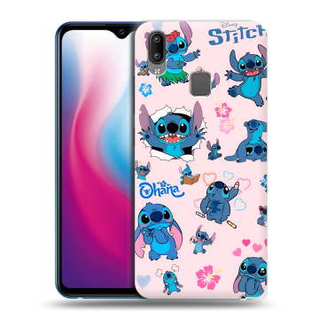 Пластиковый чехол на Vivo Y93 с принтом Лило и Стич