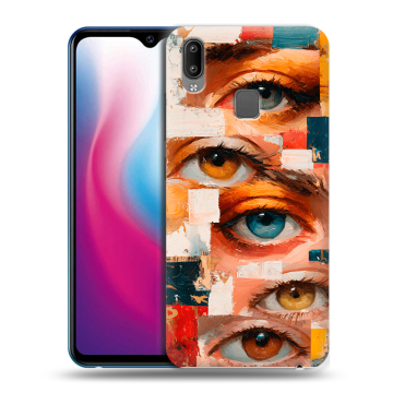 Пластиковый чехол на Vivo Y93 с принтом Модный принт Пластиковый чехол на Vivo Y93 с принтом Модный принт