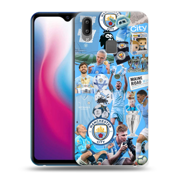 Пластиковый чехол на Vivo Y93 с принтом Man City Манчестер Сити Пластиковый чехол на Vivo Y93 с принтом Man City Манчестер Сити