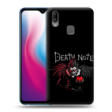 Пластиковый чехол на Vivo Y93 с принтом Death note Тетрадь смерти