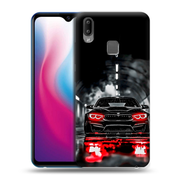 Пластиковый чехол на Vivo Y93 с принтом BMW БМВ Пластиковый чехол на Vivo Y93 с принтом BMW БМВ