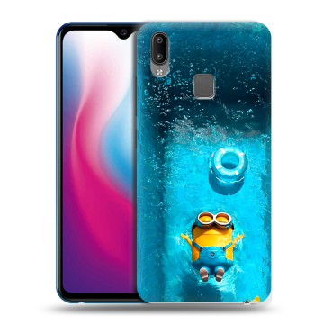 Пластиковый чехол на Vivo Y93 с принтом Миньоны Пластиковый чехол на Vivo Y93 с принтом Миньоны
