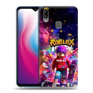 Пластиковый чехол на Vivo Y93 с принтом Roblox Роблокс Пластиковый чехол на Vivo Y93 с принтом Roblox Роблокс