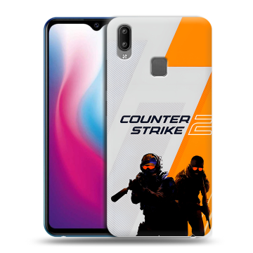 Пластиковый чехол на Vivo Y93 с принтом Counter Strike
