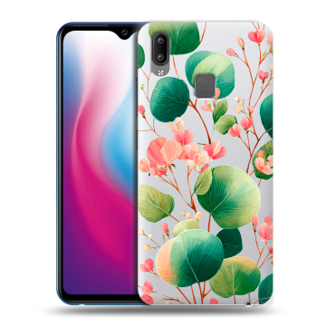 Пластиковый чехол на Vivo Y93 с принтом женский Пластиковый чехол на Vivo Y93 с принтом женский