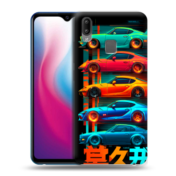 Пластиковый чехол на Vivo Y93 с принтом машины тачки Пластиковый чехол на Vivo Y93 с принтом машины тачки