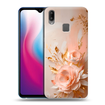 Пластиковый чехол на Vivo Y93 с принтом женский Пластиковый чехол на Vivo Y93 с принтом женский
