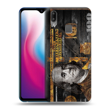 Пластиковый чехол на Vivo Y93 с принтом Доллар деньги