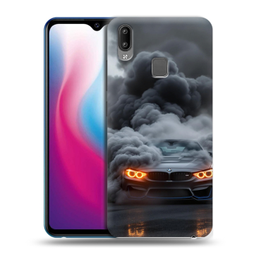 Пластиковый чехол на Vivo Y93 с принтом BMW БМВ Пластиковый чехол на Vivo Y93 с принтом BMW БМВ