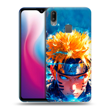 Пластиковый чехол на Vivo Y93 с принтом Аниме Наруто Naruto
