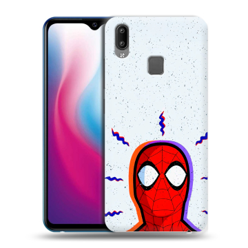 Пластиковый чехол на Vivo Y93 с принтом Spiderman Человек паук Пластиковый чехол на Vivo Y93 с принтом Spiderman Человек паук