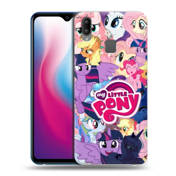 Пластиковый чехол на Vivo Y93 с принтом My little pony Дружба чудо Пластиковый чехол на Vivo Y93 с принтом My little pony Дружба чудо