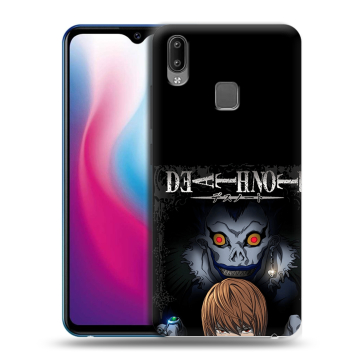 Пластиковый чехол на Vivo Y93 с принтом Death note Тетрадь смерти Пластиковый чехол на Vivo Y93 с принтом Death note Тетрадь смерти
