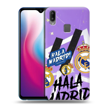 Пластиковый чехол на Vivo Y93 с принтом Real Madrid Реал Мадрид