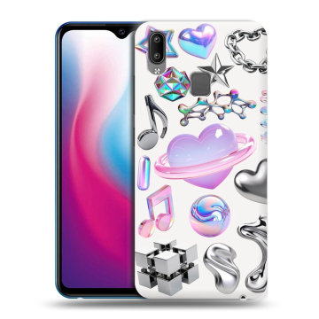 Пластиковый чехол на Vivo Y93 с принтом Y2K