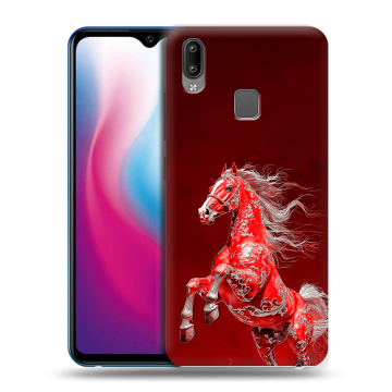 Пластиковый чехол на Vivo Y93 с принтом Новый год Пластиковый чехол на Vivo Y93 с принтом Новый год