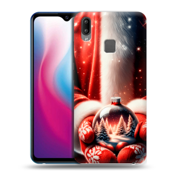 Пластиковый чехол на Vivo Y93 с принтом Новый год Пластиковый чехол на Vivo Y93 с принтом Новый год