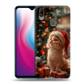 Пластиковый чехол на Vivo Y93 с принтом Новый год Пластиковый чехол на Vivo Y93 с принтом Новый год