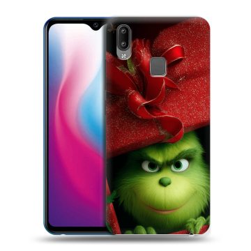 Пластиковый чехол на Vivo Y93 с принтом Новый год Пластиковый чехол на Vivo Y93 с принтом Новый год