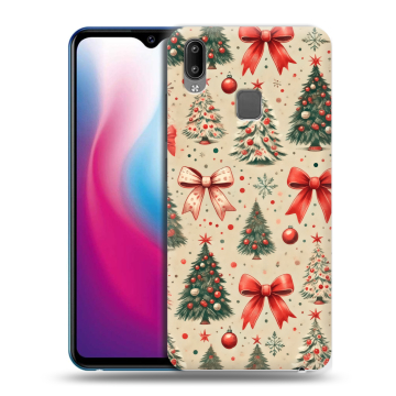 Пластиковый чехол на Vivo Y93 с принтом Новый год Пластиковый чехол на Vivo Y93 с принтом Новый год