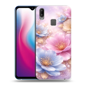 Пластиковый чехол на Vivo Y93 с принтом женский