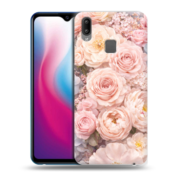 Пластиковый чехол на Vivo Y93 с принтом женский