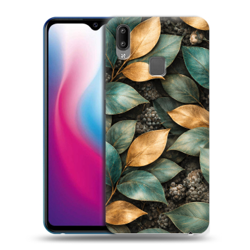 Пластиковый чехол на Vivo Y93 с принтом женский