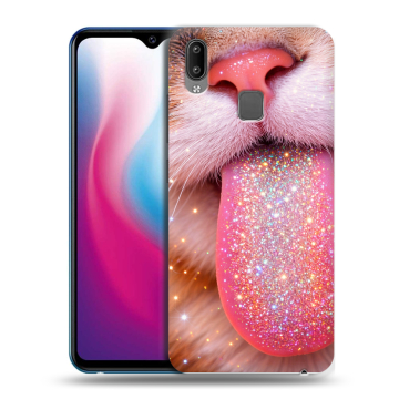 Пластиковый чехол на Vivo Y93 с принтом для девочек