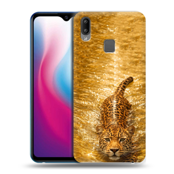 Пластиковый чехол на Vivo Y93 с принтом женский